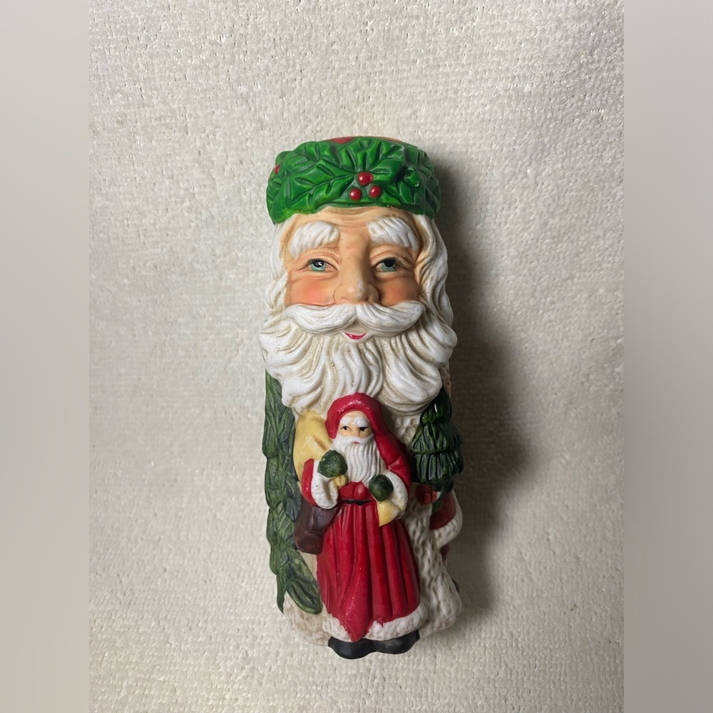 Festive Santa Claus Holiday Figurine